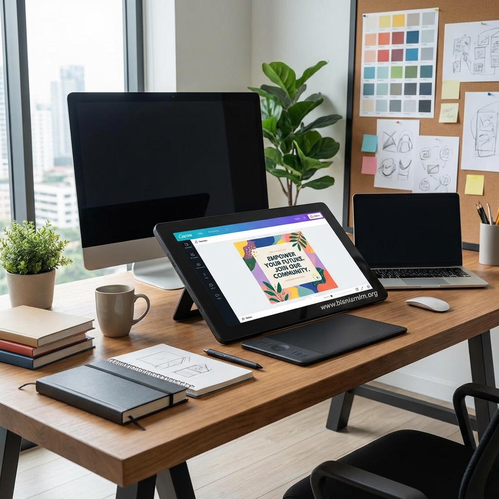 Review Canva for MLM: Cara Membuat Konten Visual Branding Professional - Strategi & Tips Bisnis MLM Terpercaya