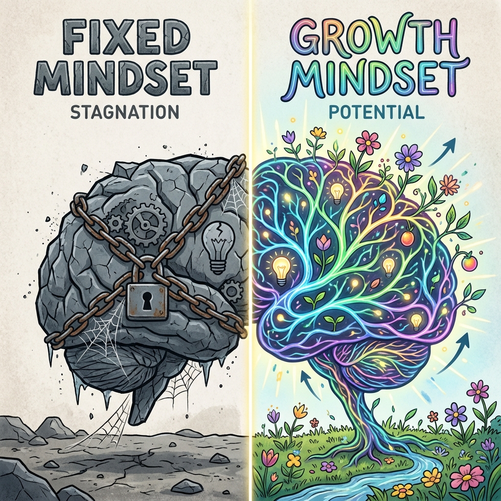 Growth Mindset vs Fixed Mindset